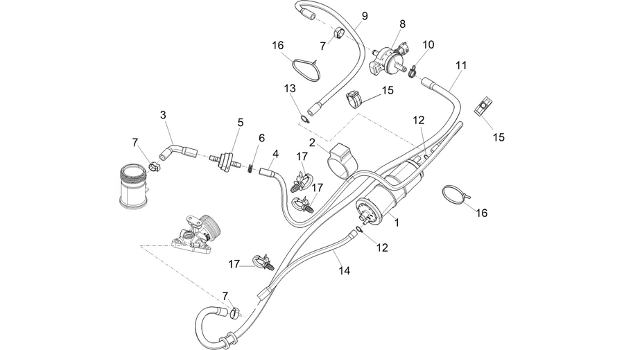 Anti-percolation system