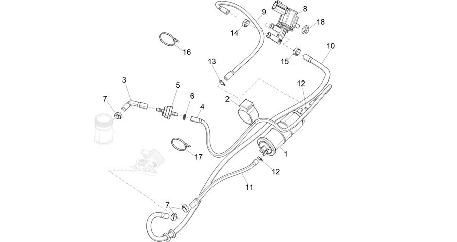 Anti-percolation system