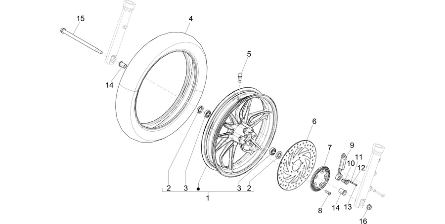 Front wheel