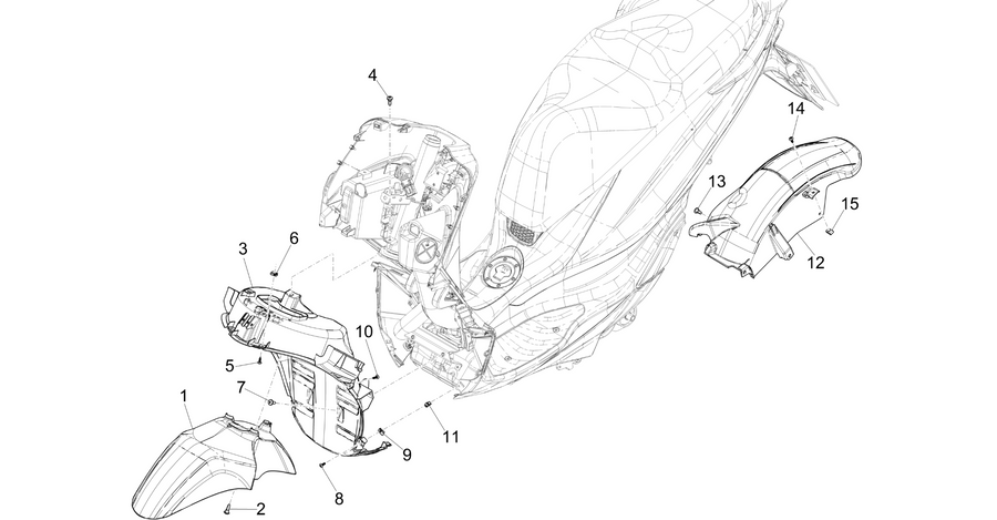 Wheel huosing - Mudguard