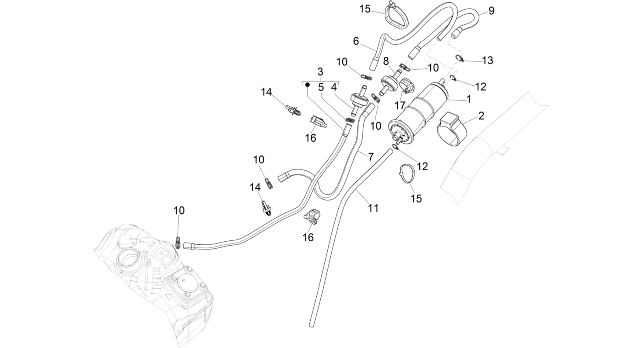 Anti-percolation system