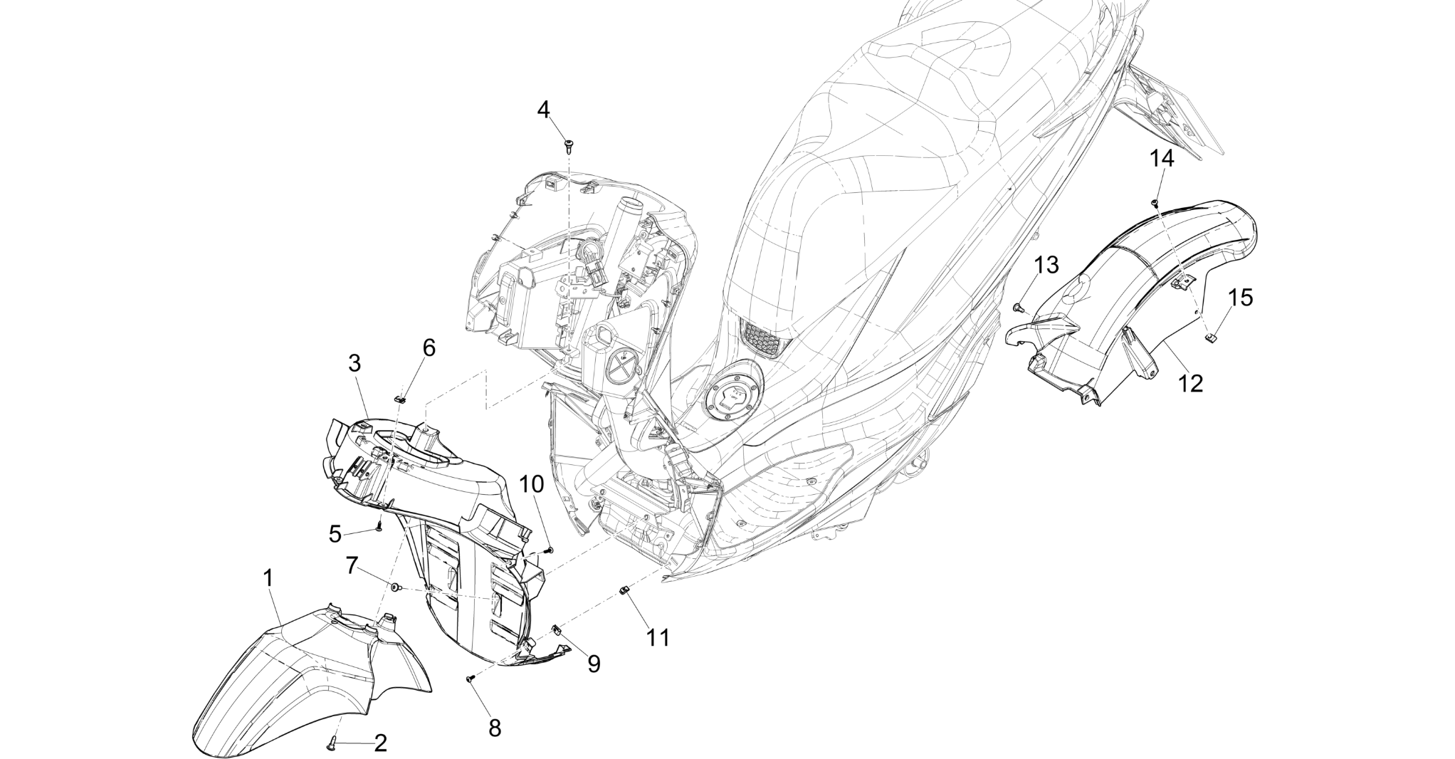 Wheel huosing - Mudguard