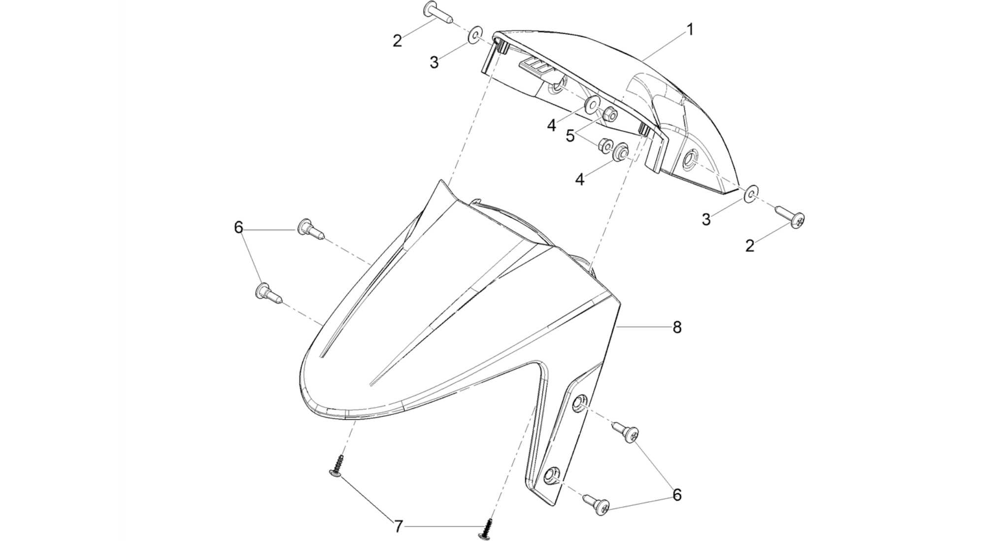 Front mudguard-Pillar