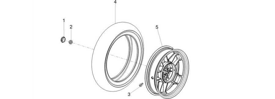 Rear wheel