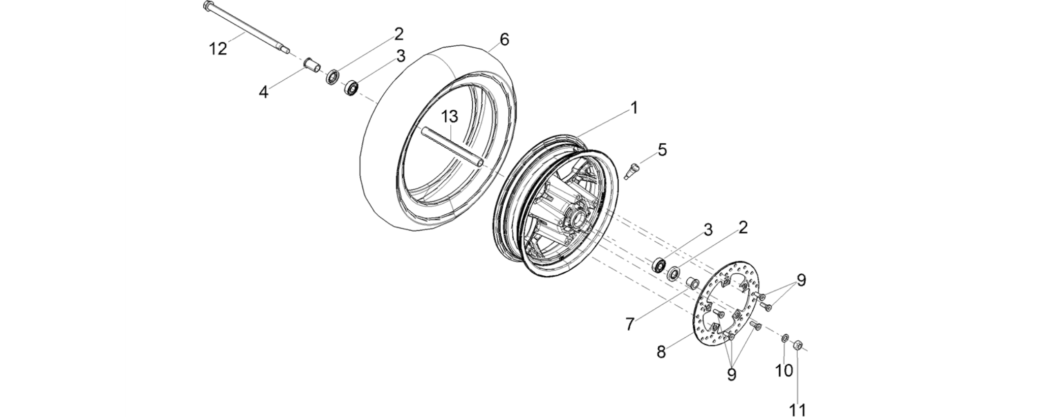 Front wheel
