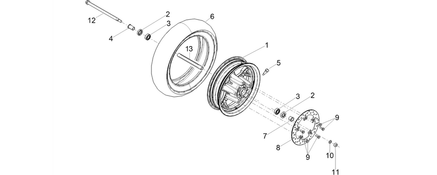 Front wheel