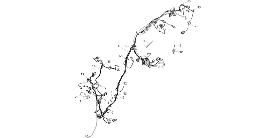 Main cable harness
