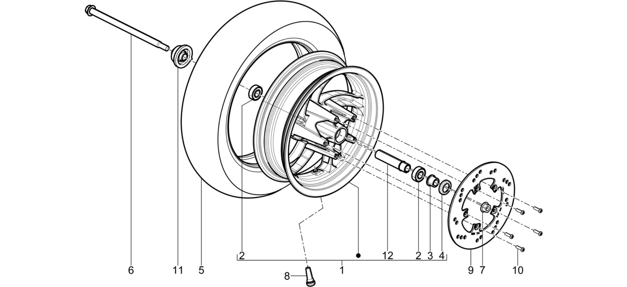 Front wheel