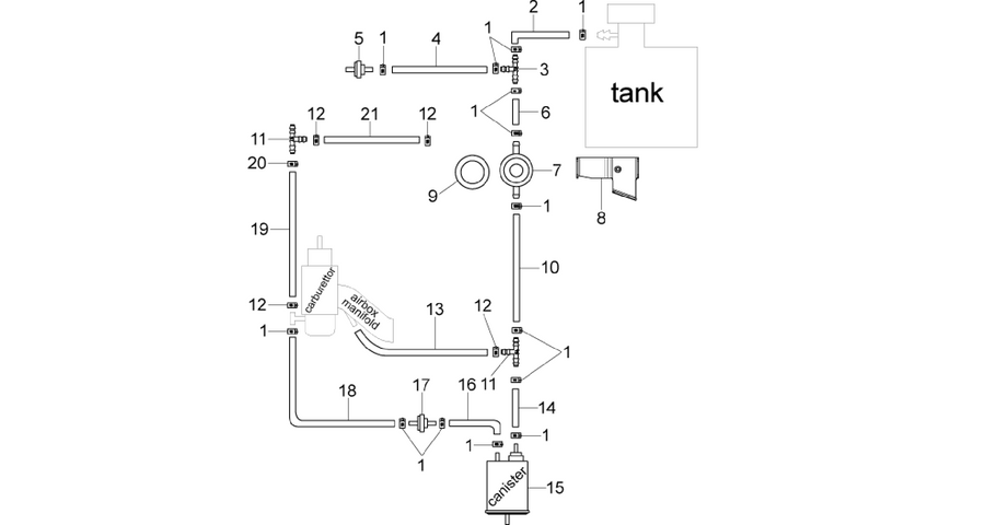 Anti-percolation system