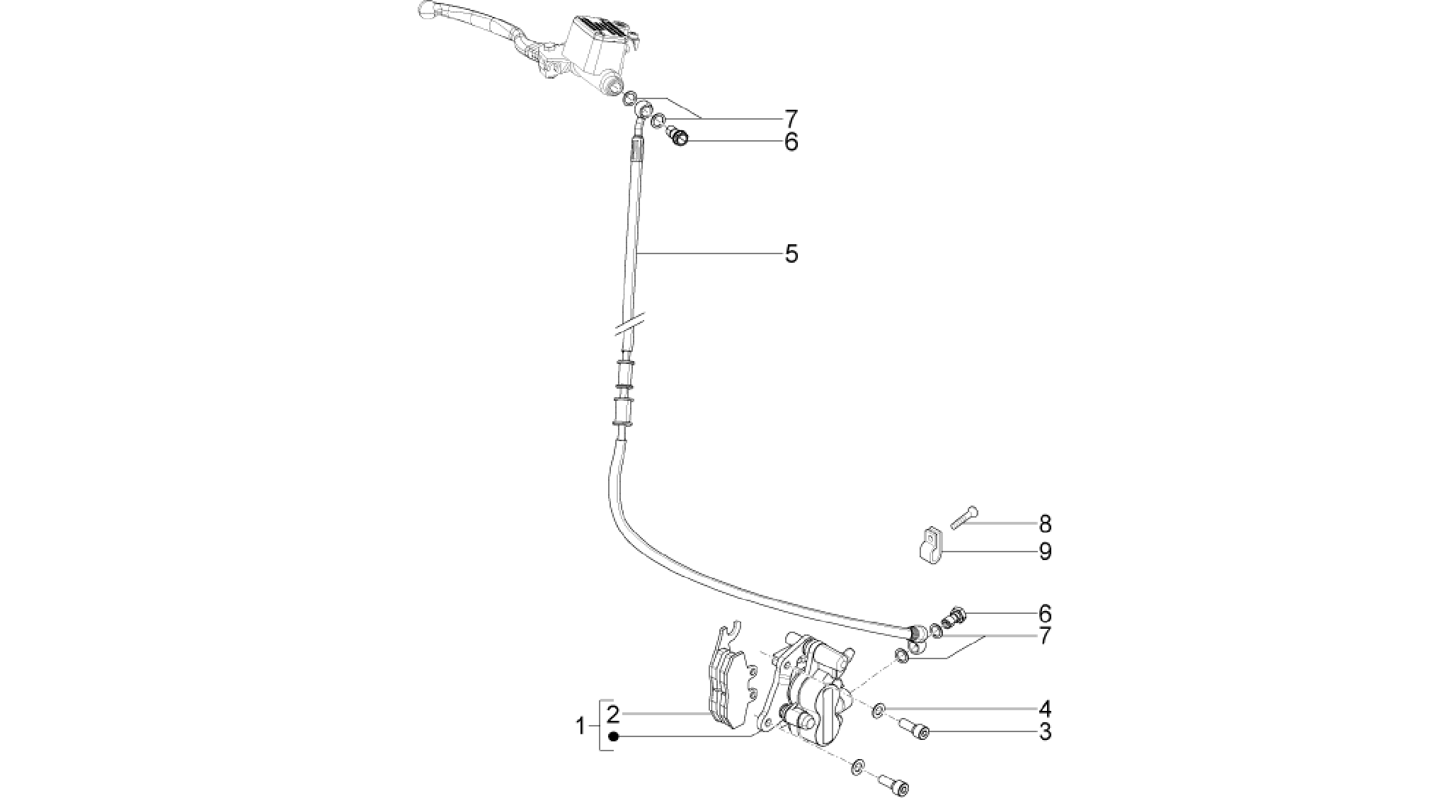 Brakes pipes - Calipers