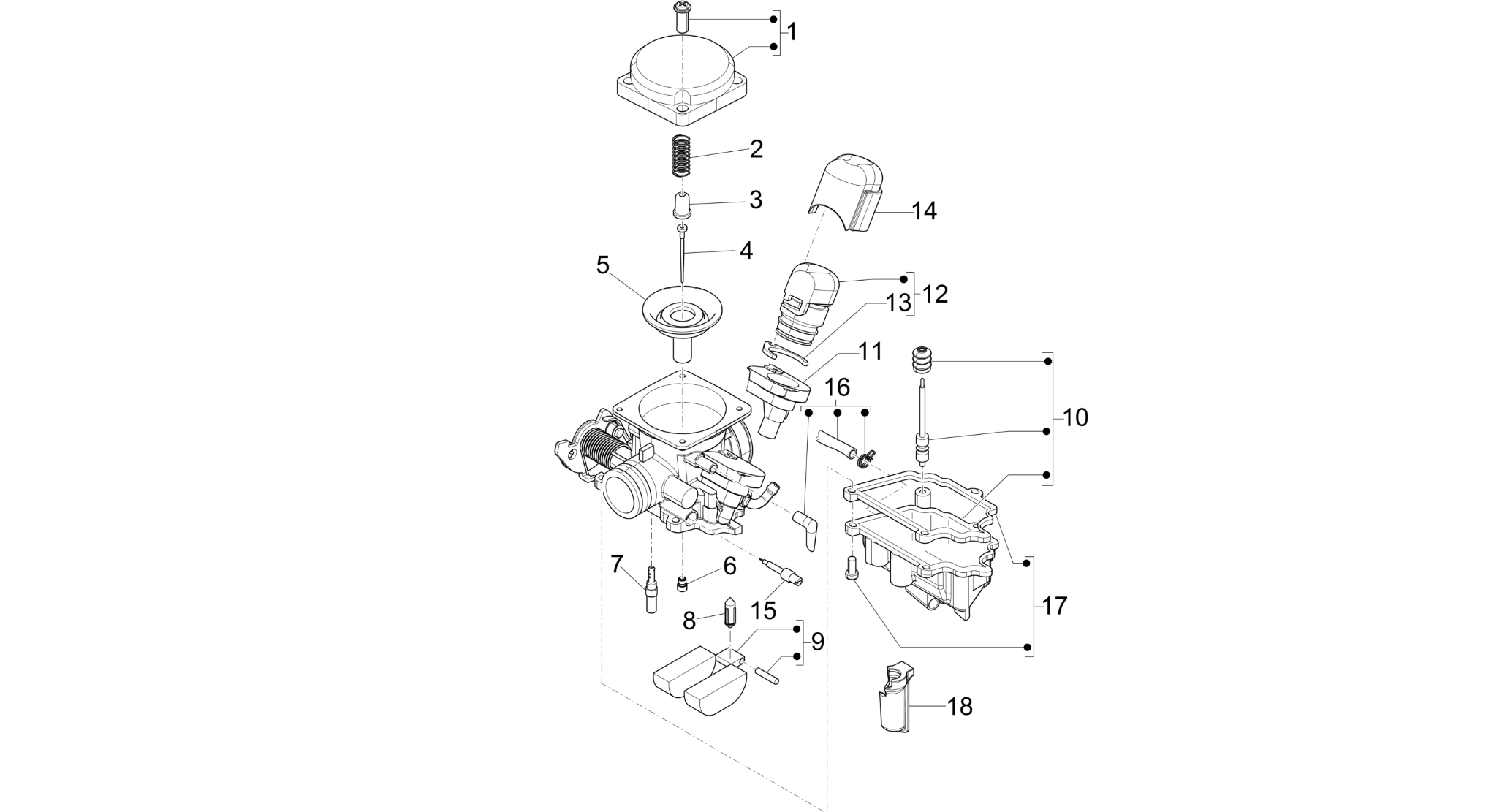 Carburetor's components