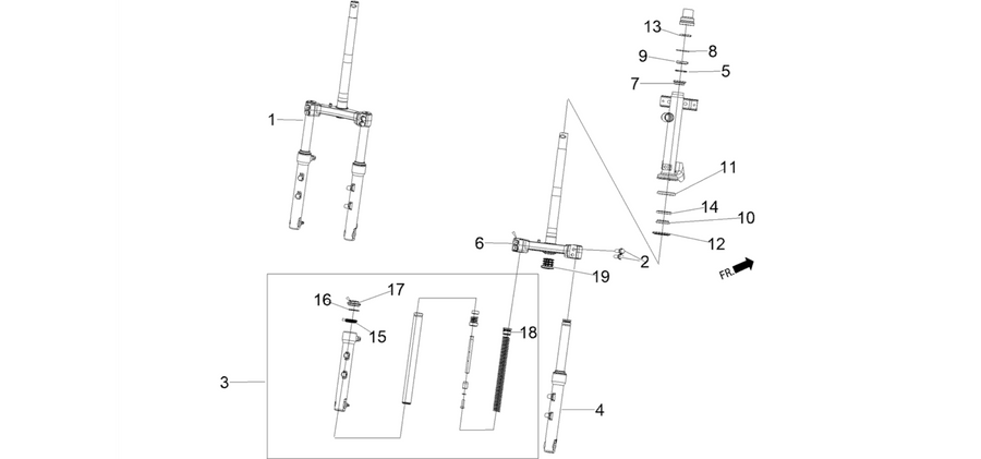 Front suspension - Shock absorber/s