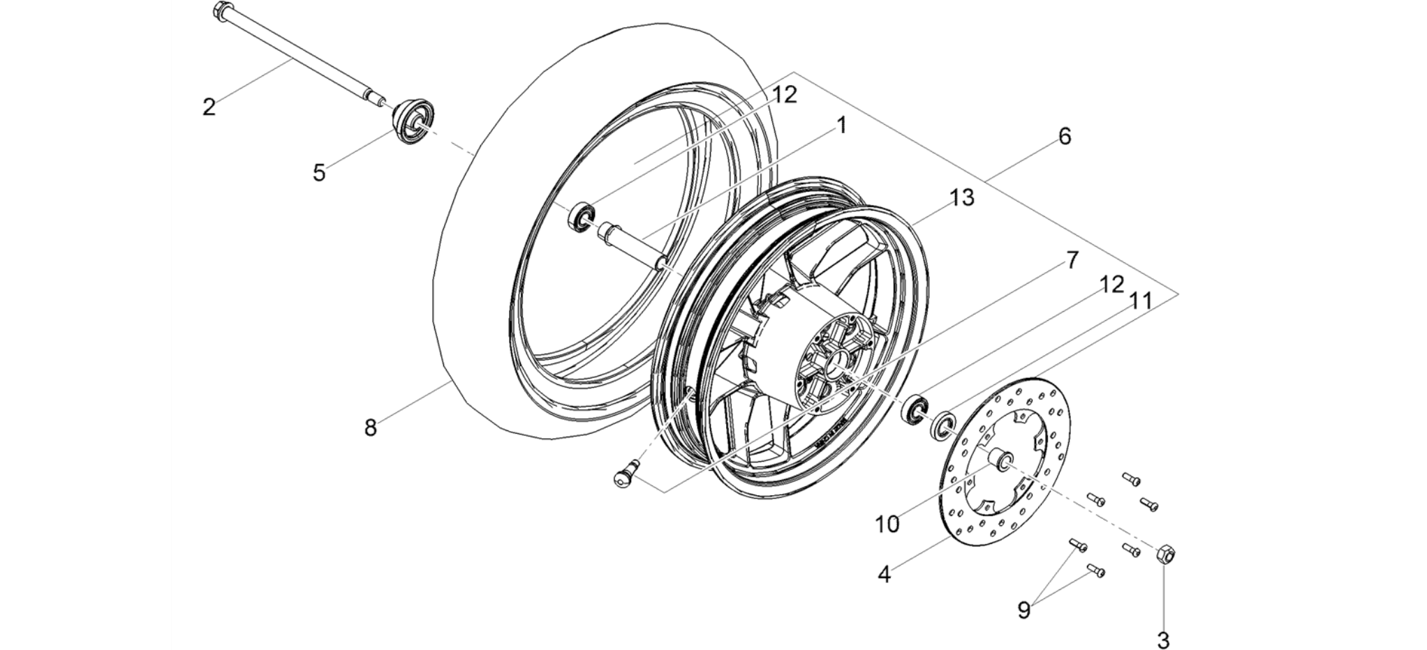 Front wheel
