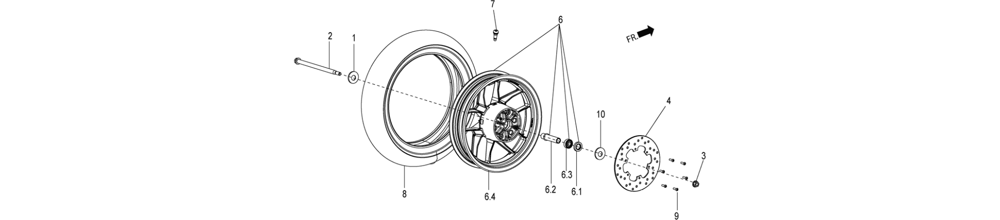 Front wheel
