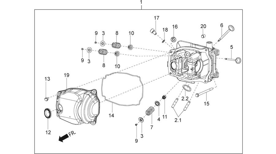 Head unit - Valve