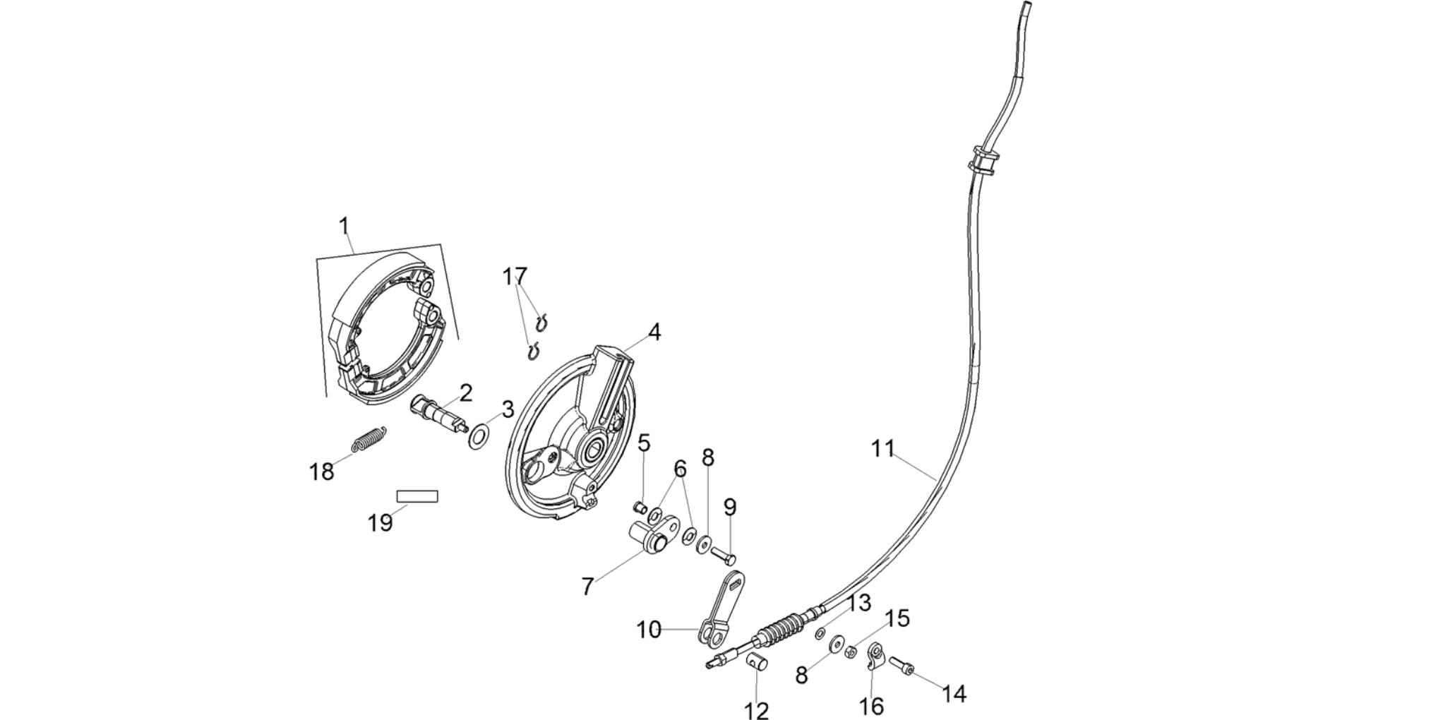 Front brake - Brake jaw