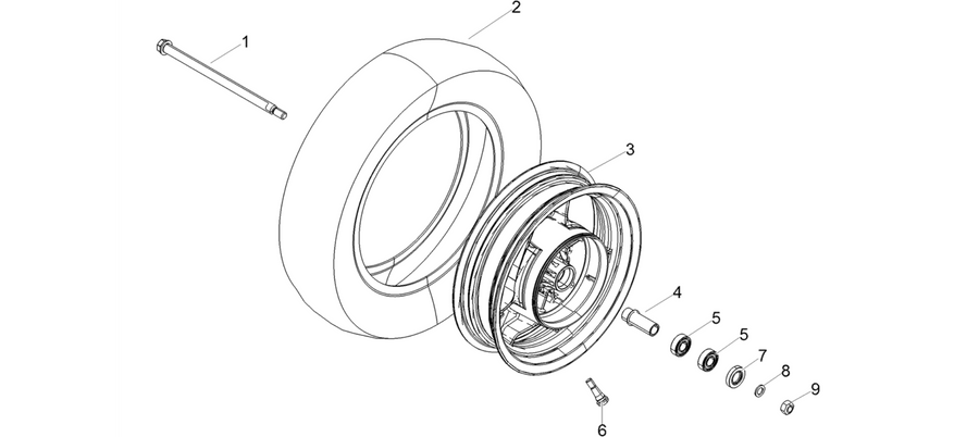 Front wheel