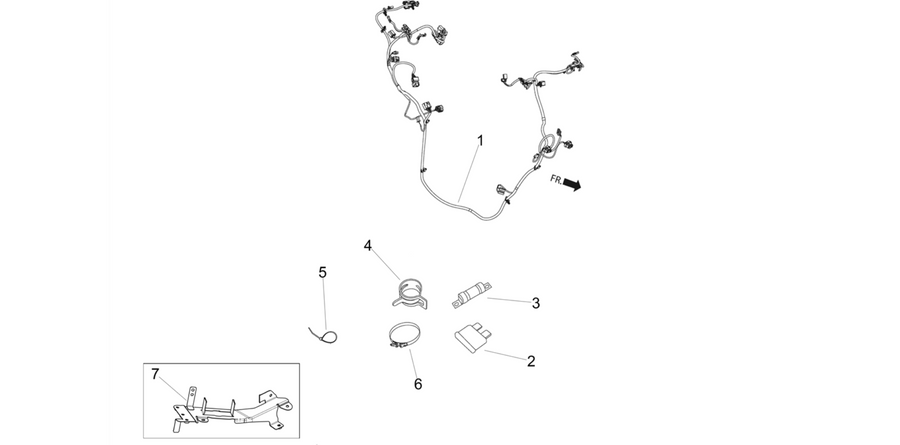 Main cable harness