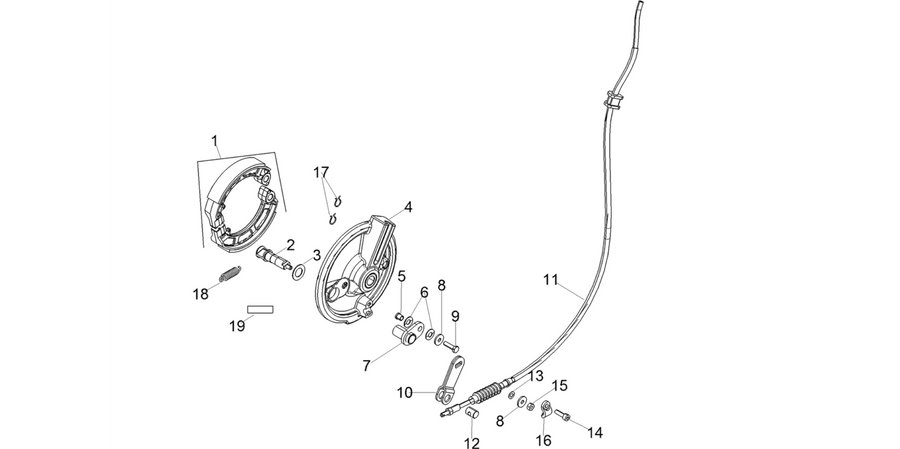Front brake - Brake jaw