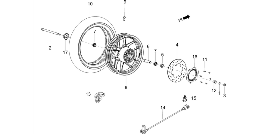 Front wheel