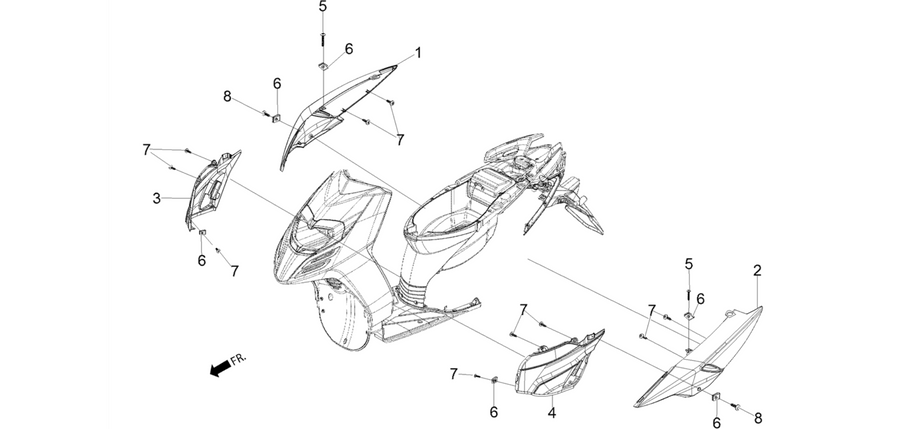 Side coverings-spoiler