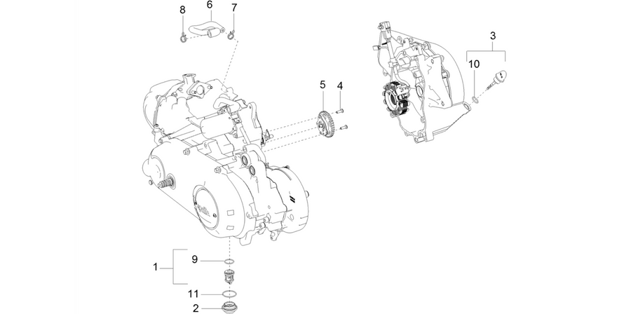 Oil pump-filter