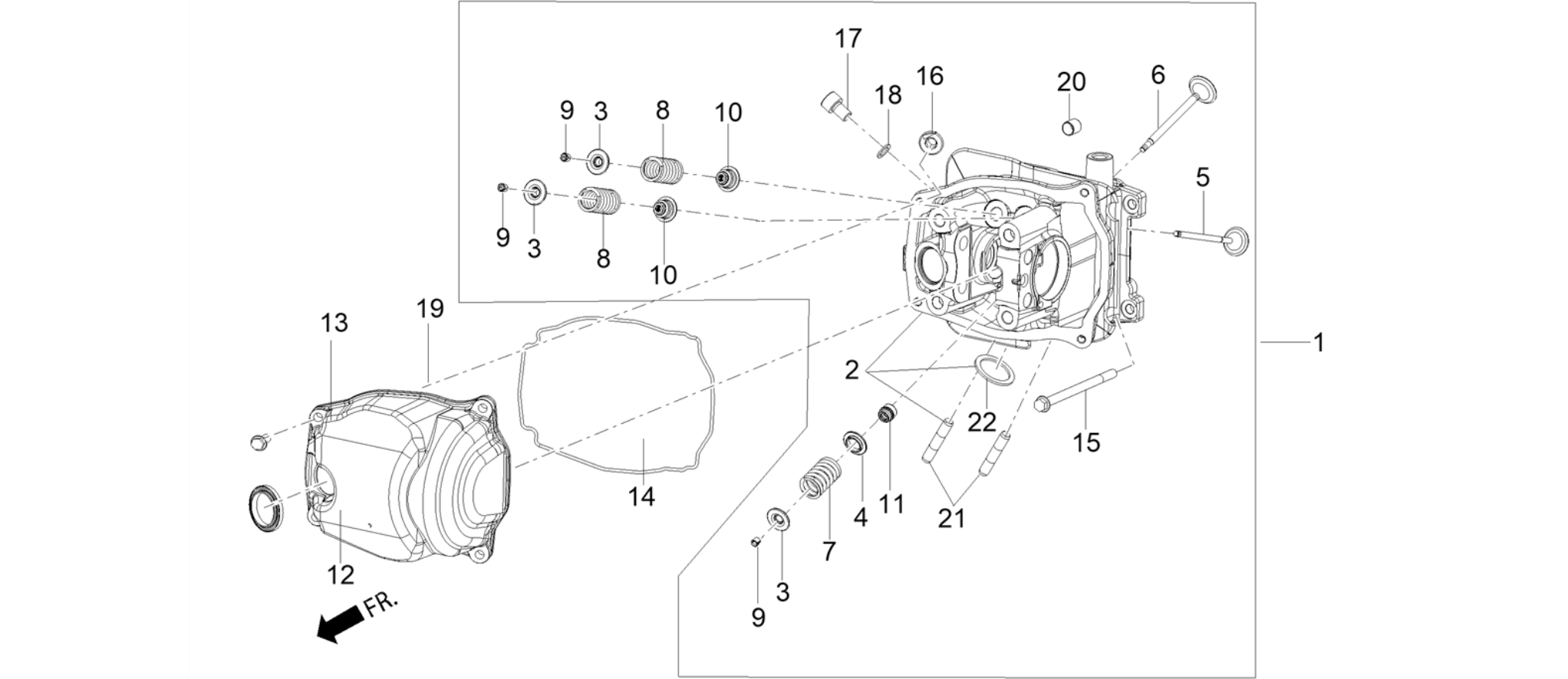 Head unit - Valve