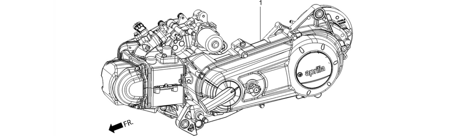 Engine-Completing part-Lever
