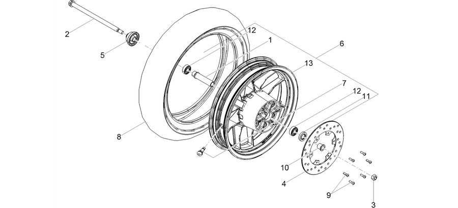 Front wheel