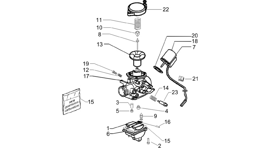 Carburetor's components
