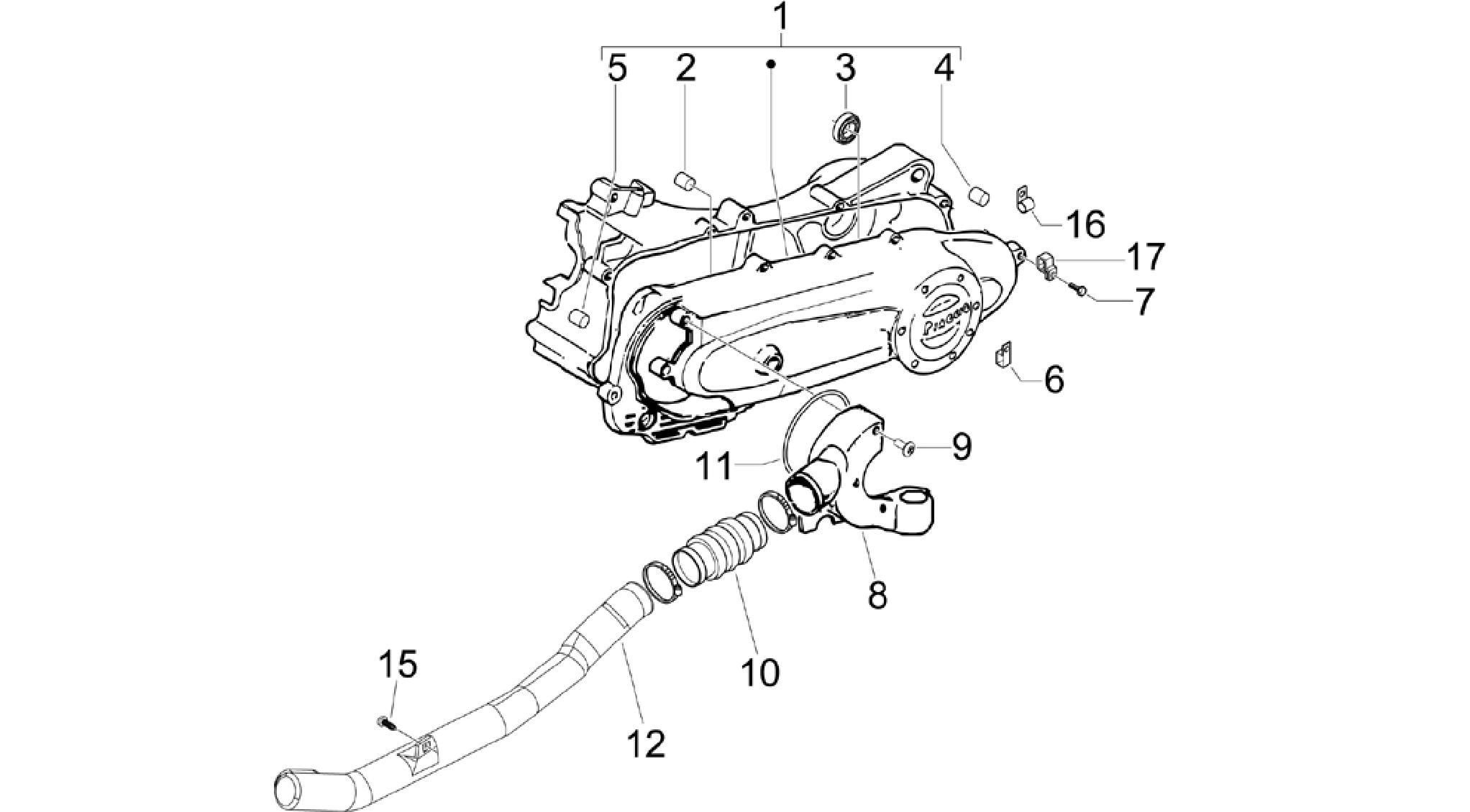 Crankcase cover - Crankcase cooling
