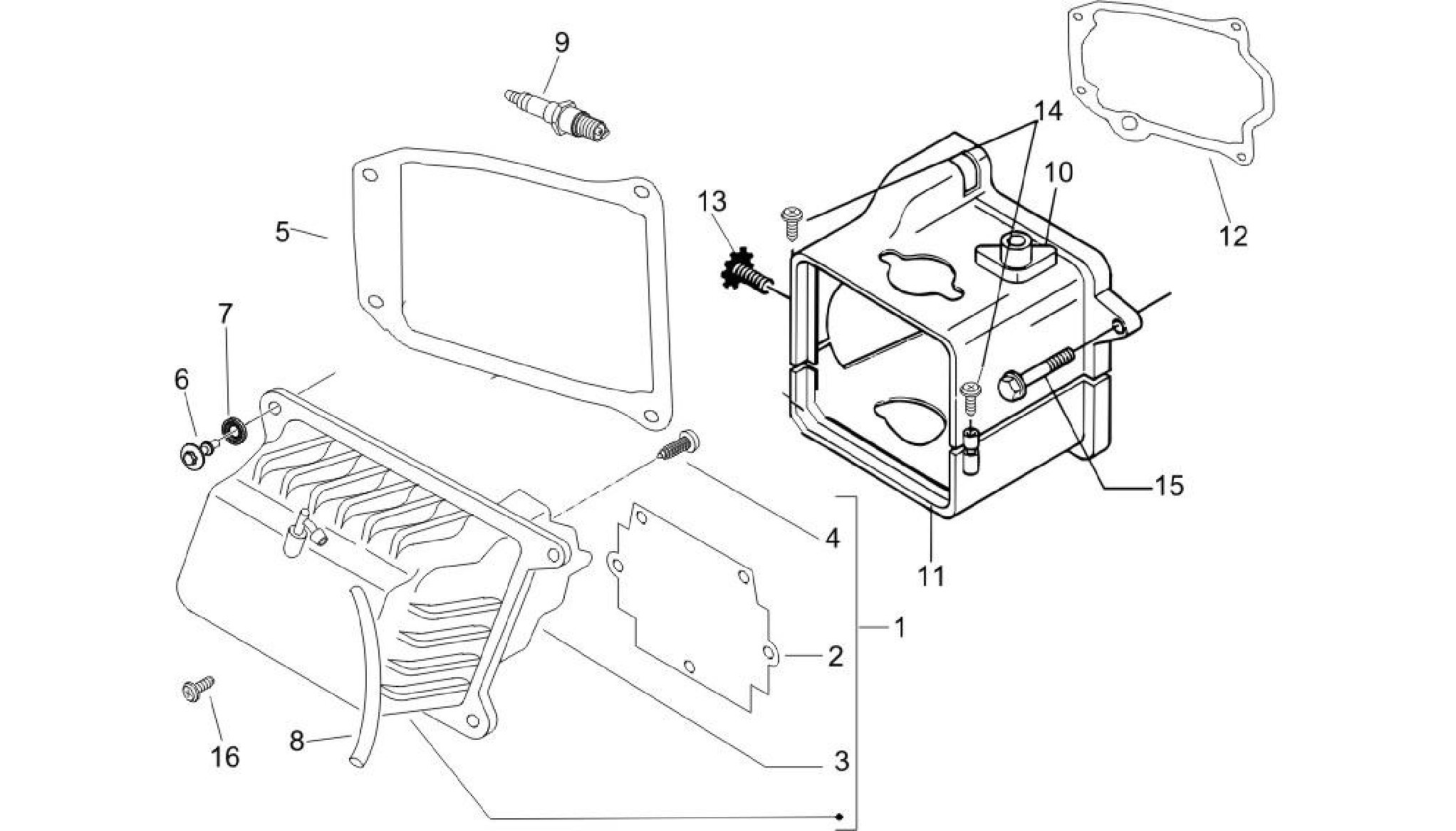 Cylinder head cover