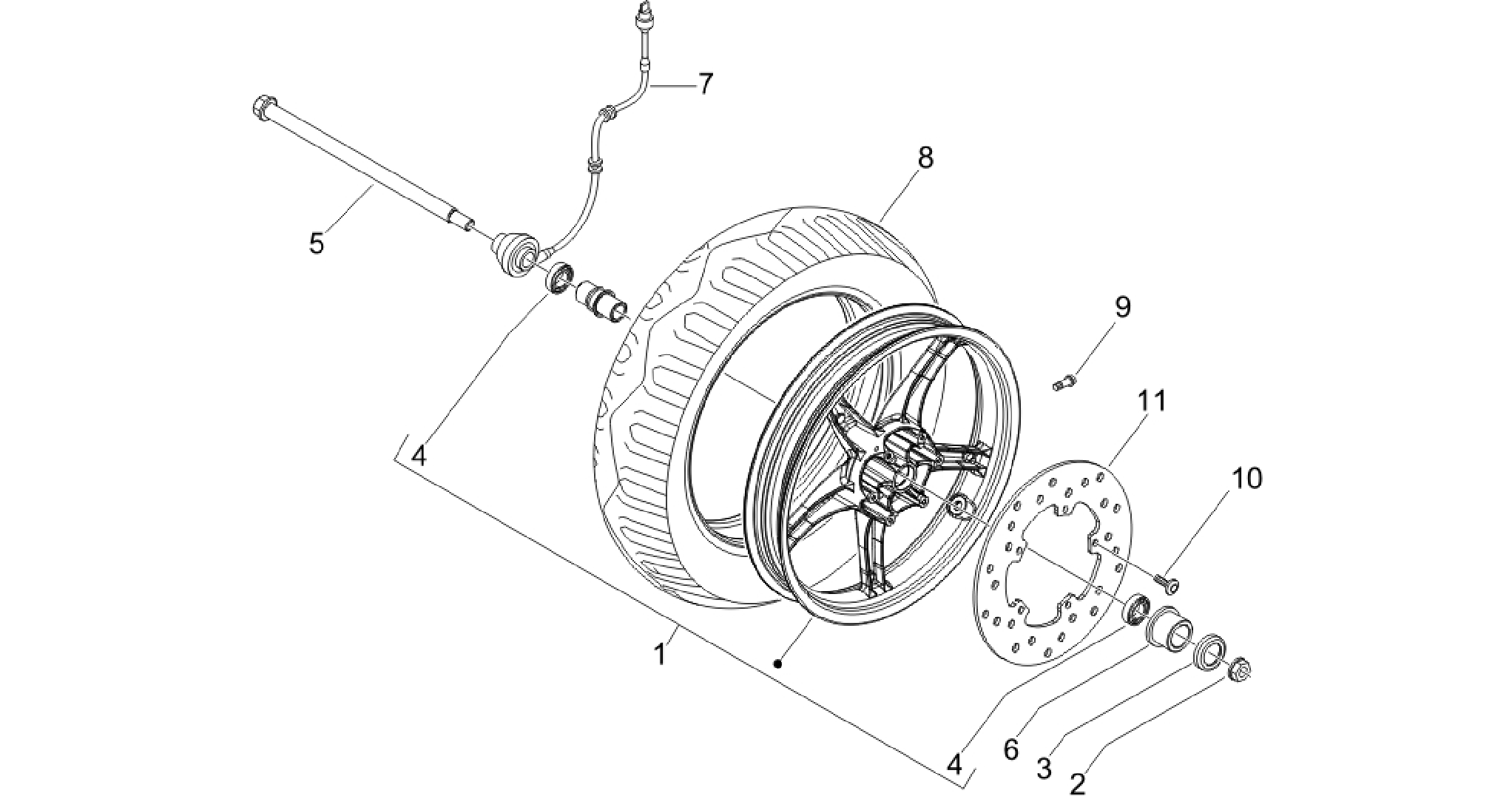 Front wheel