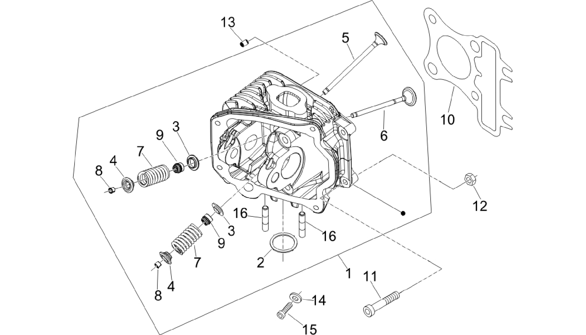 Head unit - Valve