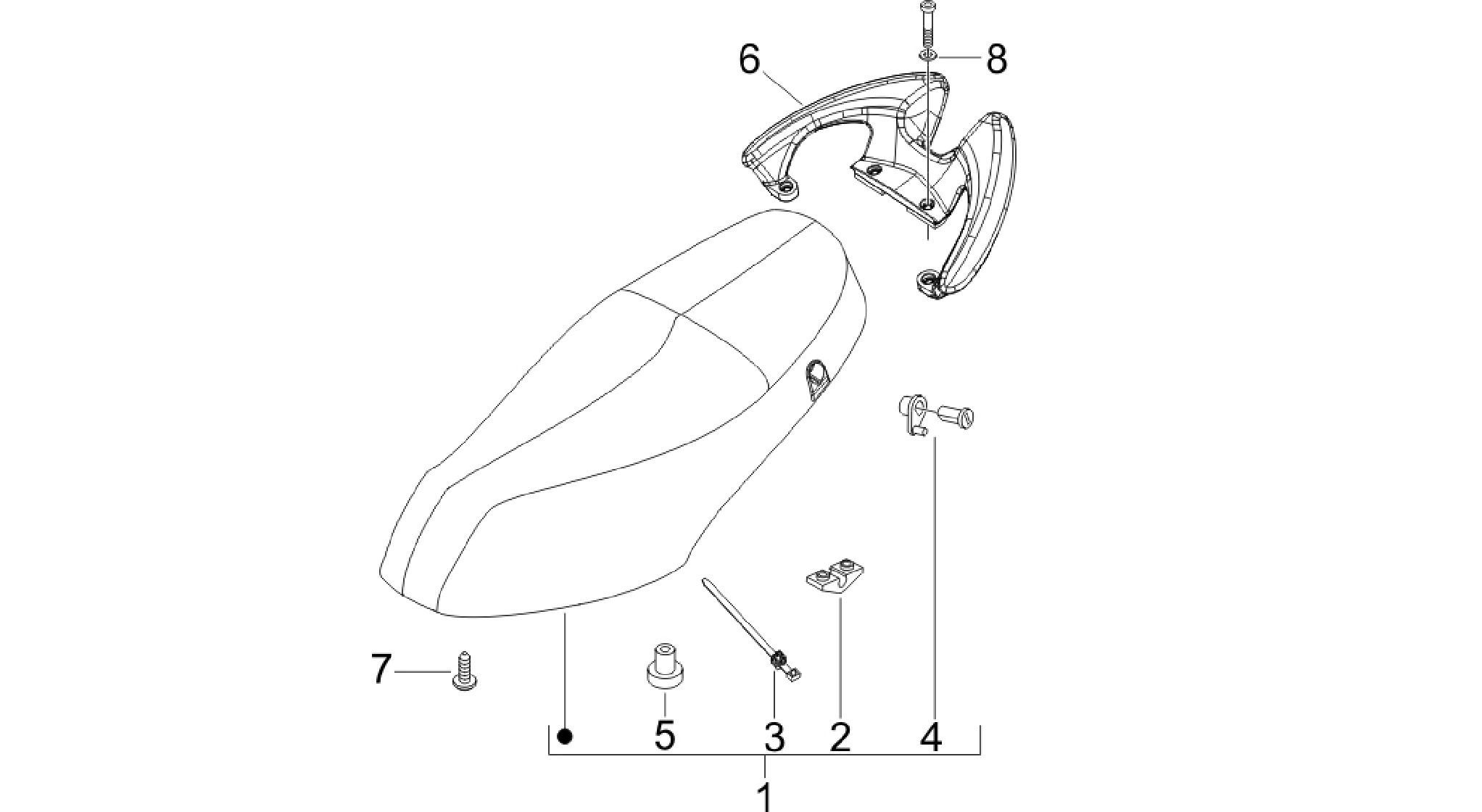 Saddle/seats