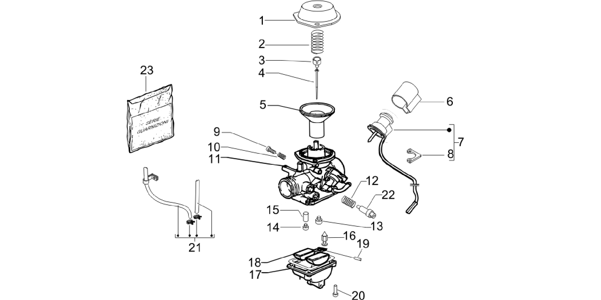 Carburetor's components