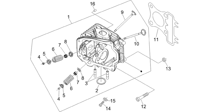 Head unit - Valve