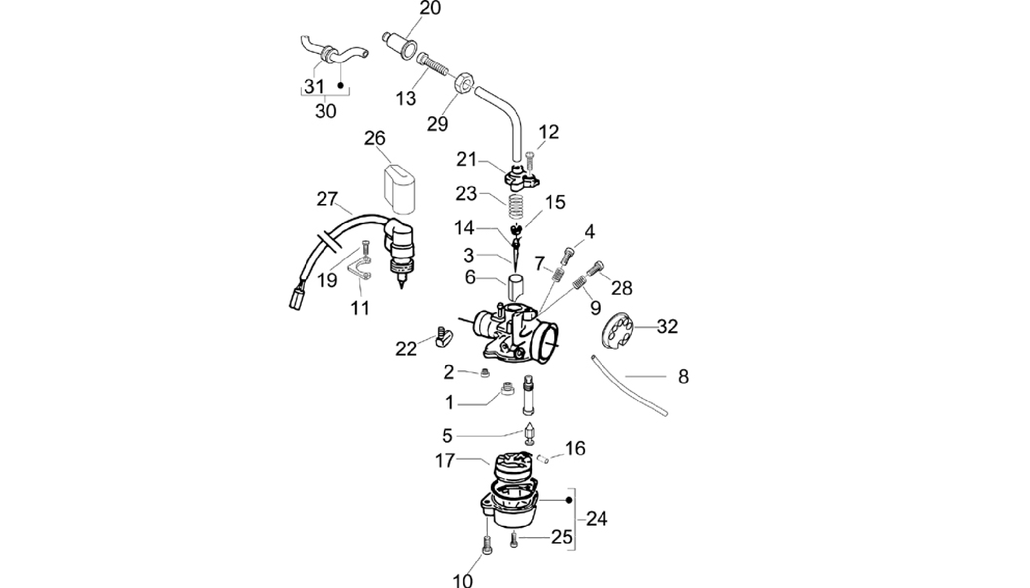 Carburetor's components