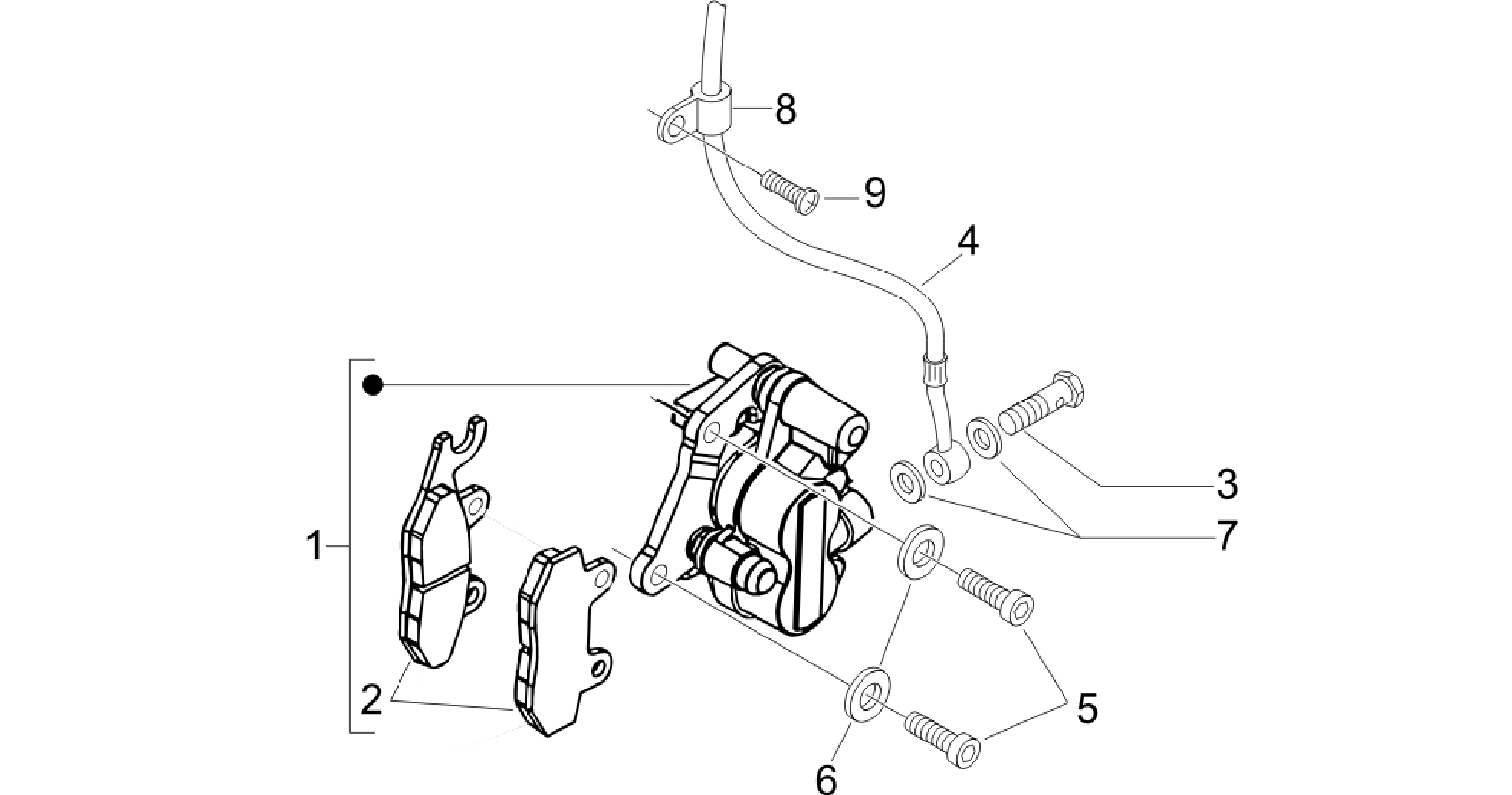 Brakes pipes - Calipers