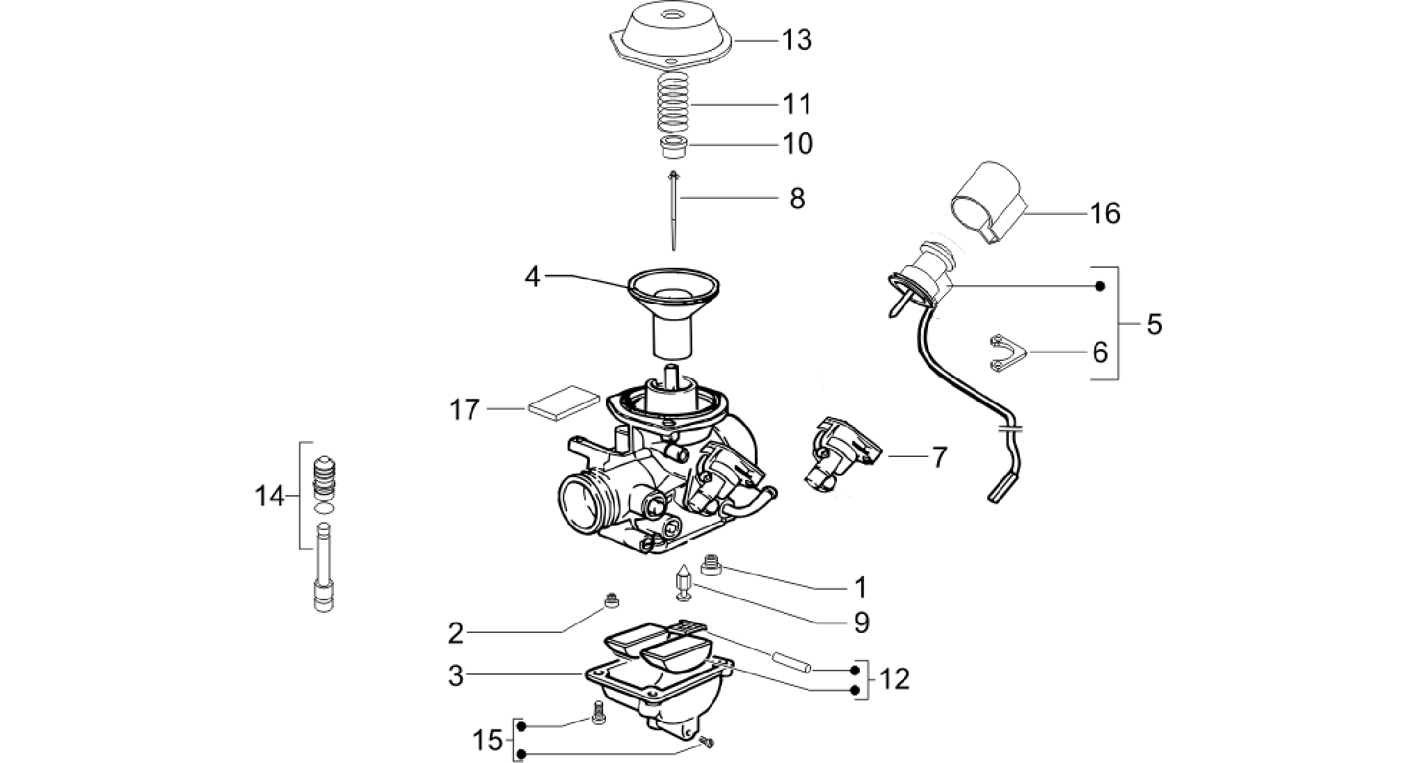 Carburetor's components