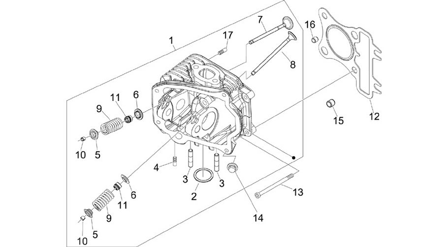 Head unit - Valve