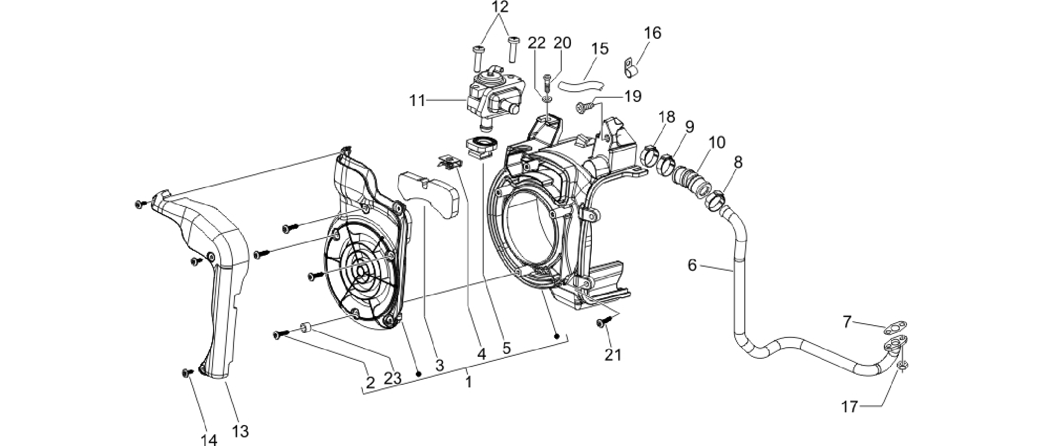 Secondary air box