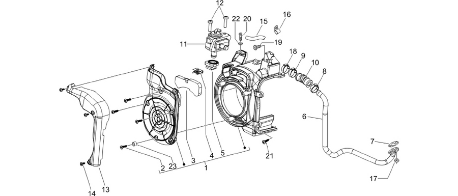 Secondary air box