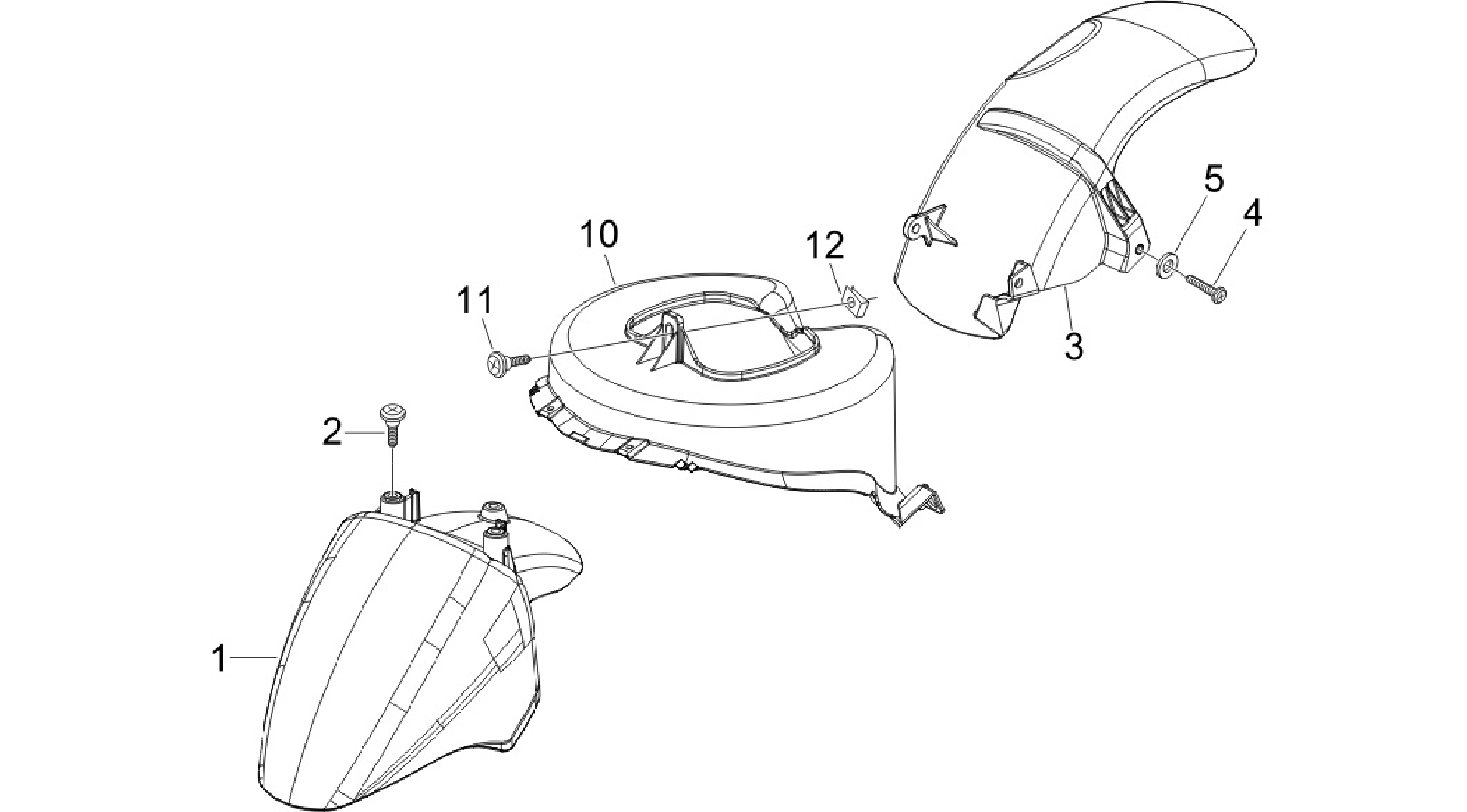 Wheel huosing - Mudguard