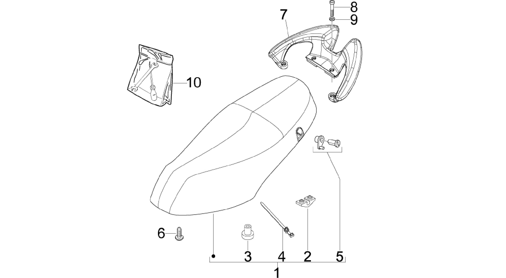 Saddle/seats
