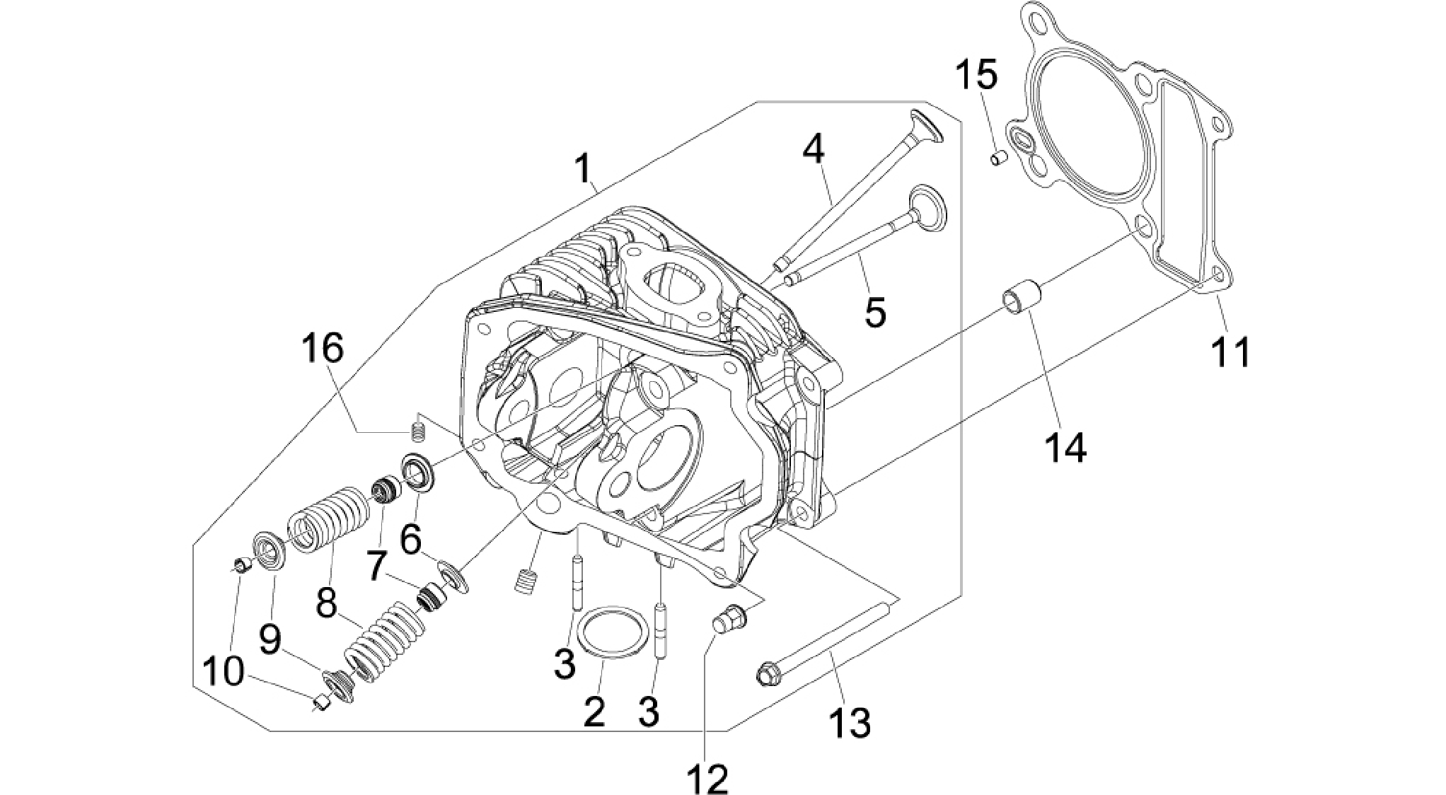 Head unit - Valve