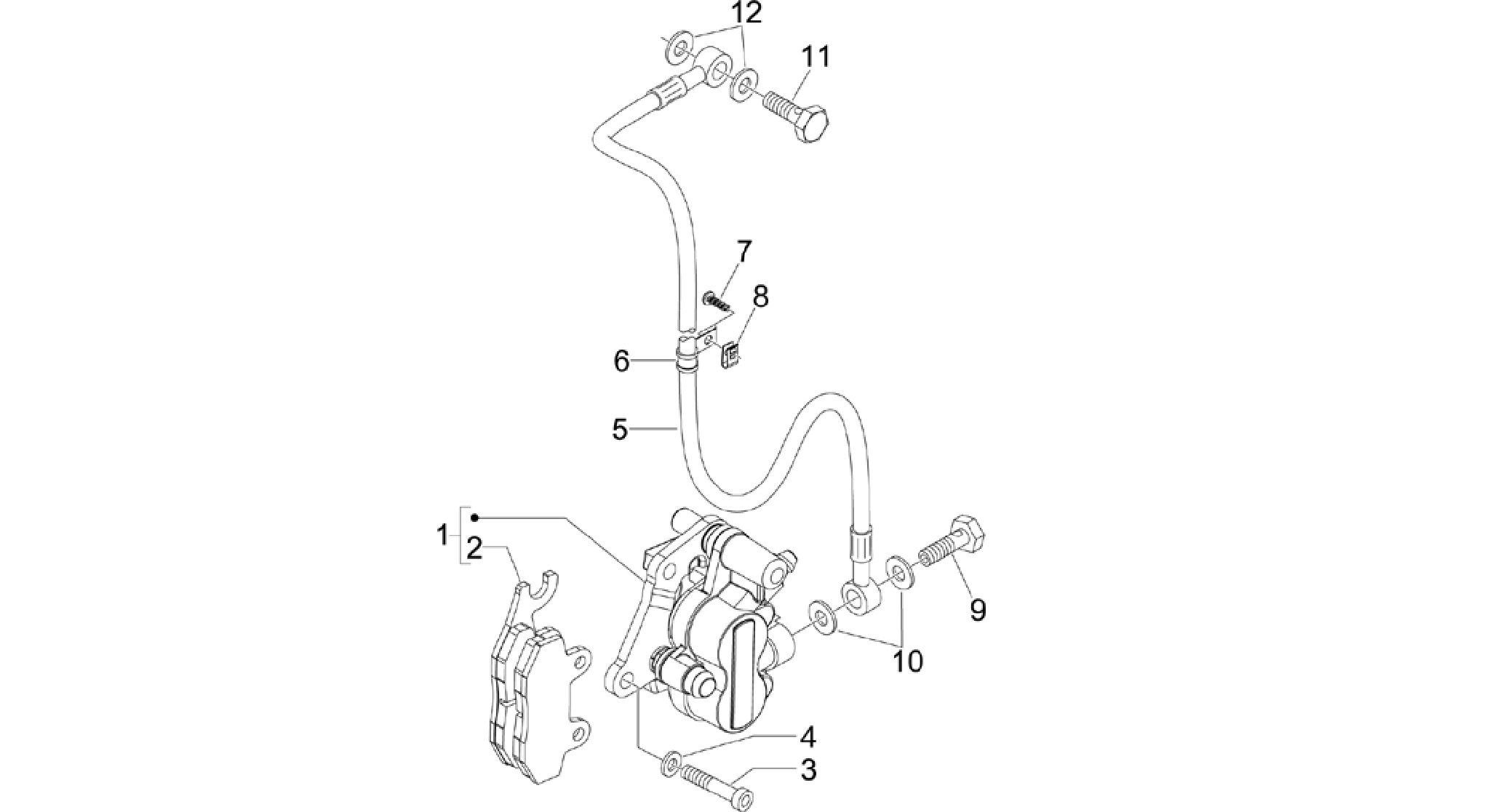 Brakes pipes - Calipers
