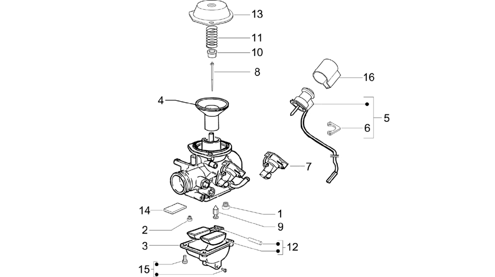 Carburetor's components