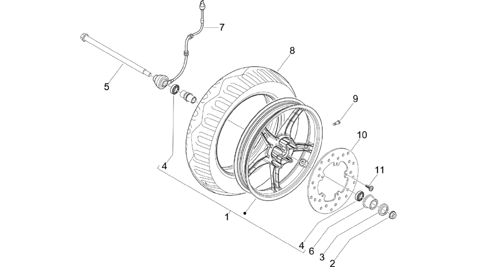 Front wheel