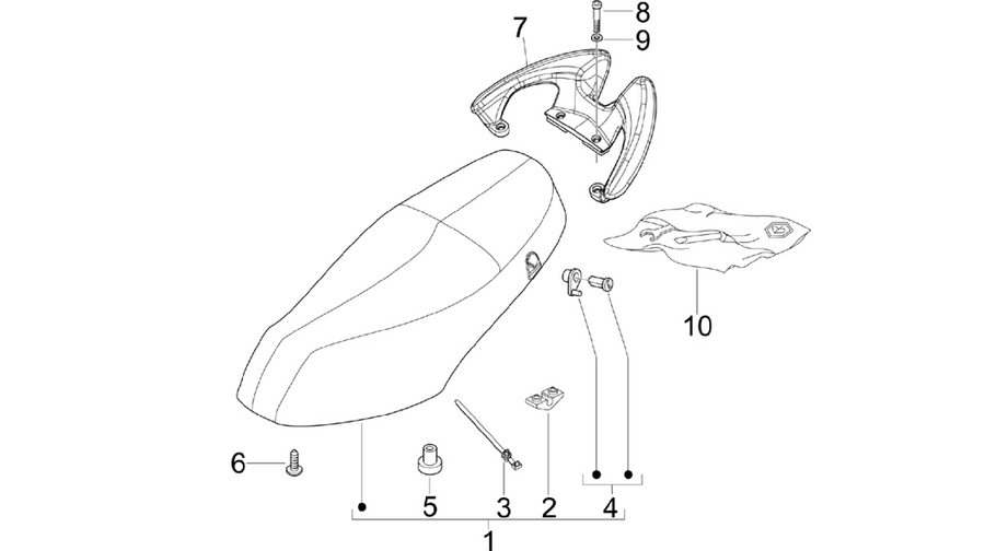 Saddle/seats